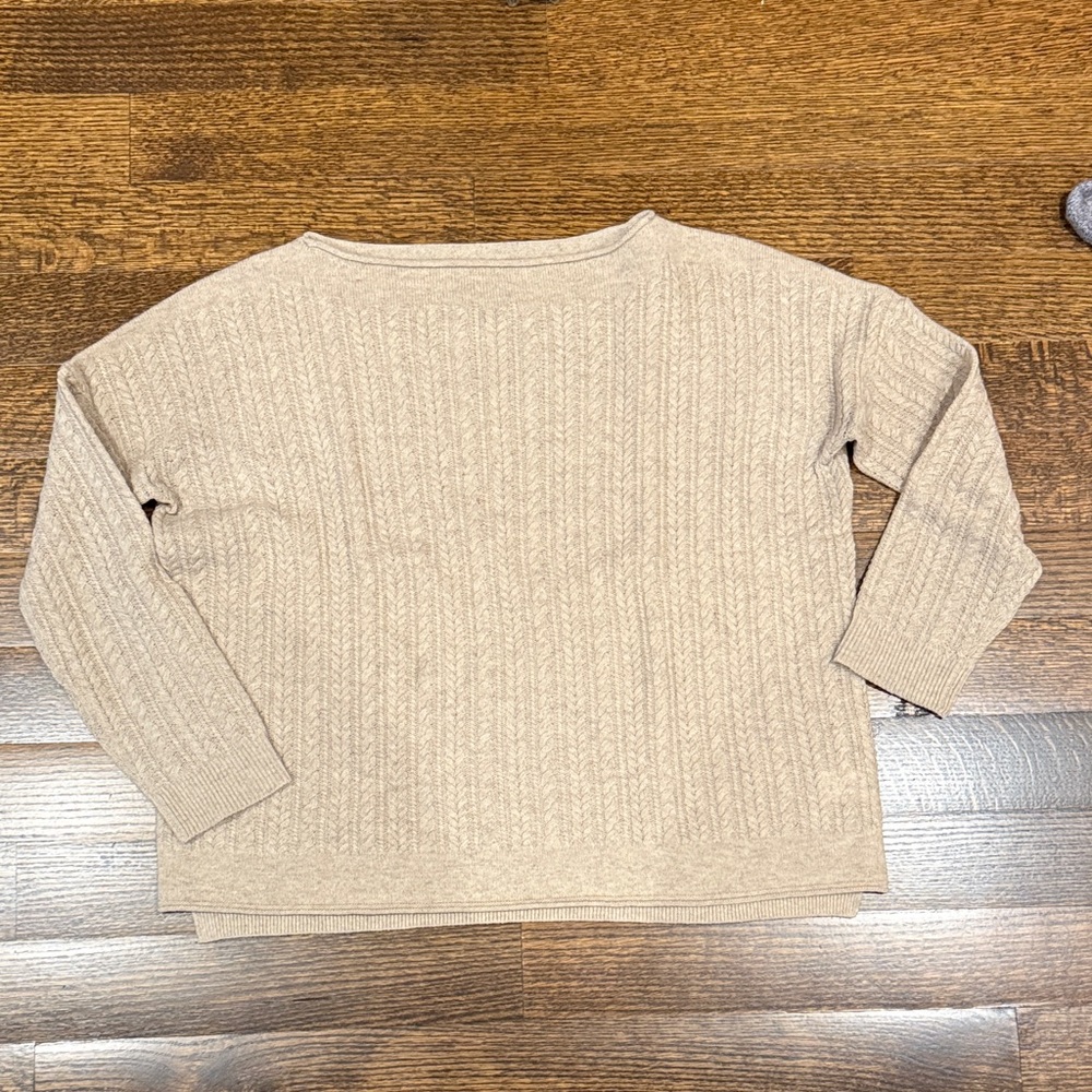 Vince Boxy Boatneck Sweater- size XS